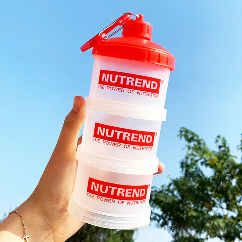 Nutrition And Fitness - Portable Protein Powder Box Funnel Powder