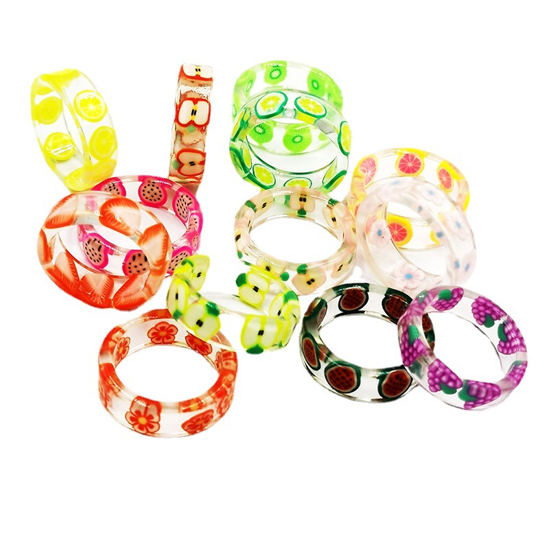 Fruit Resin Ring  Jewelry Anne - Nutrition And Fitness recension och pris