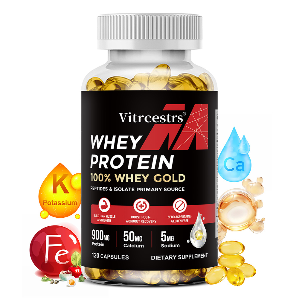 Whey Protein Concentrate Capsu - Nutrition And Fitness recension och pris