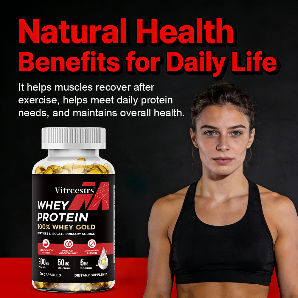 Whey Protein Concentrate Capsu - Nutrition And Fitness recension och pris