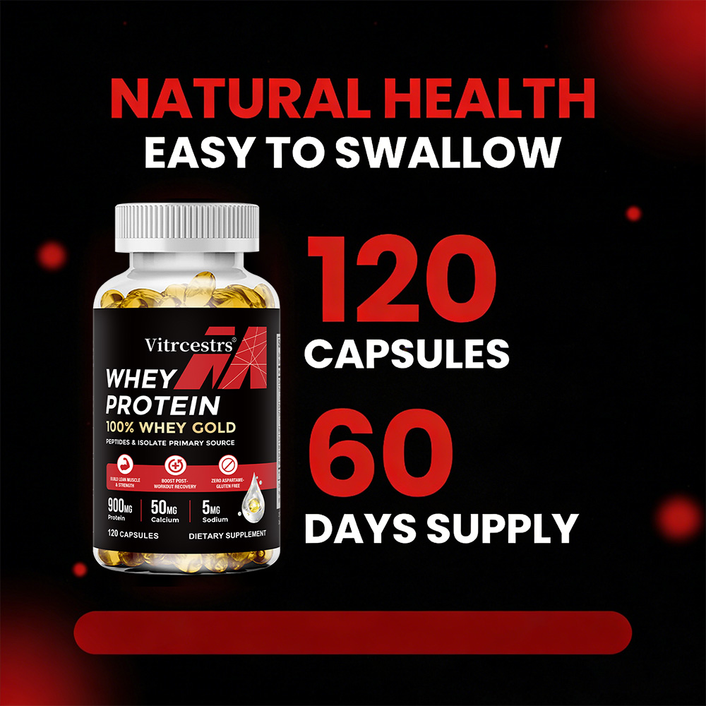Whey Protein Concentrate Capsu - Nutrition And Fitness recension och pris