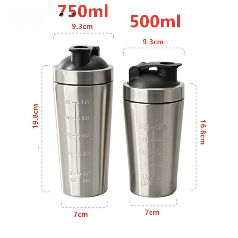 1pcs Stainless Steel Protein P - Nutrition And Fitness recension och pris