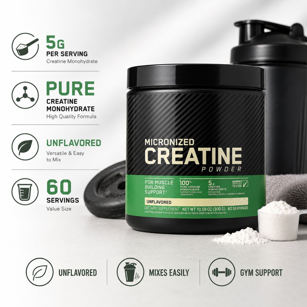 Creatine Monohydrate Powder 30 - Nutrition And Fitness recension och pris