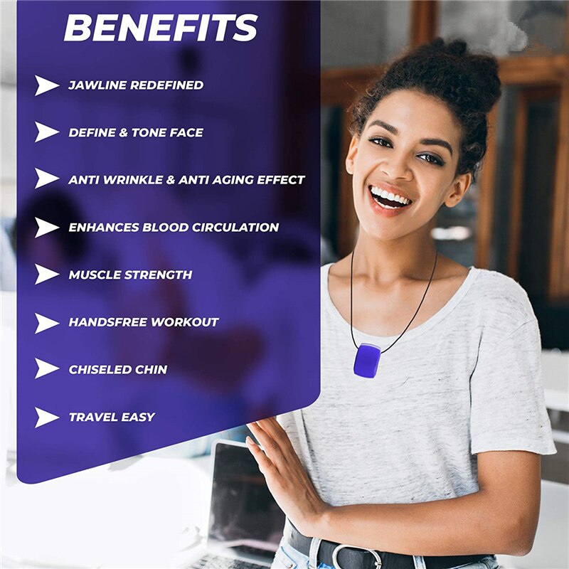 Jawline Exerciser Facial Jaw M - Nutrition And Fitness recension och pris